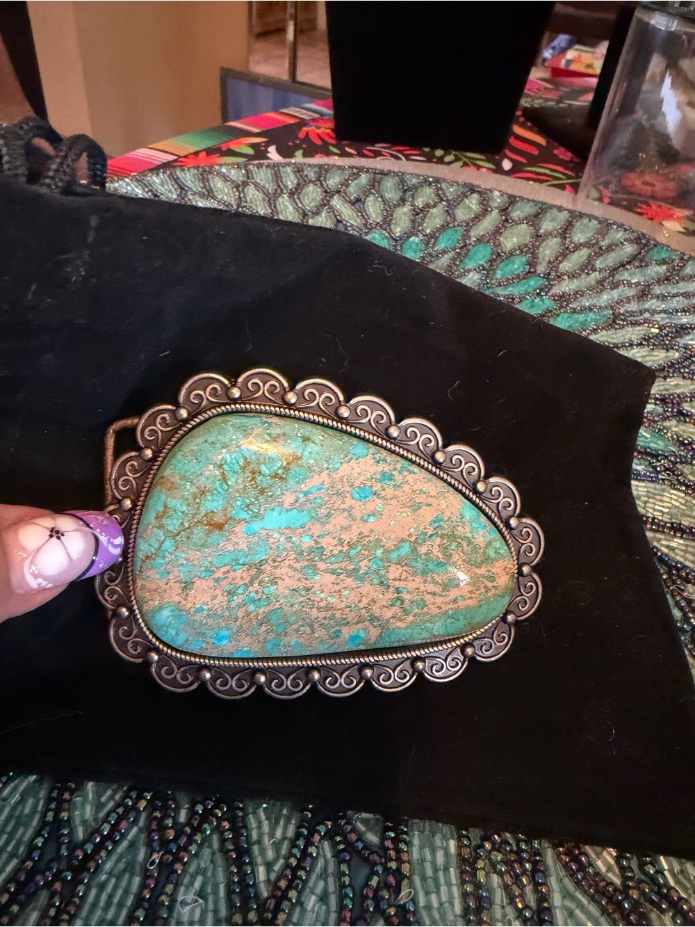 Beautiful Ladies Western Style Buckle